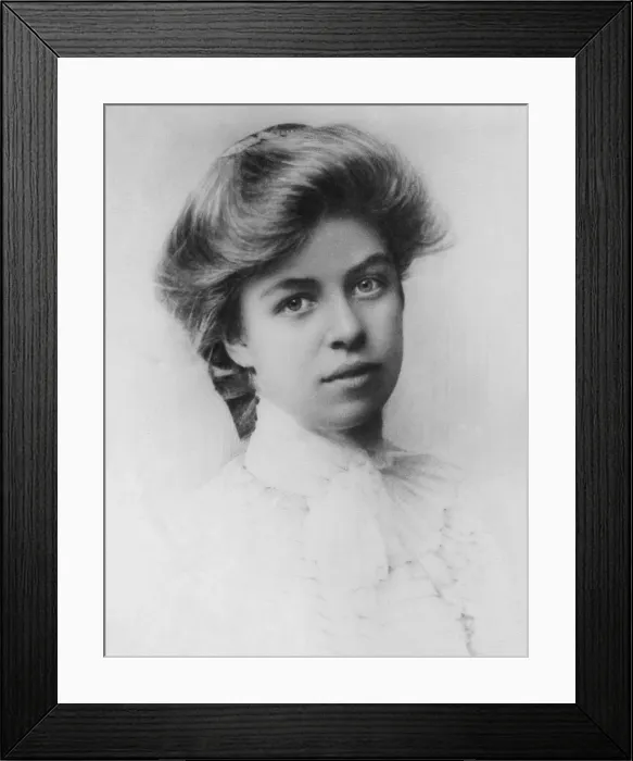 Framed Print : Eleanor Roosevelt in a 1898 portrait at about age 15. 1898 Framed Print : Eleanor Roosevelt in a 1898 portrait at about age 15. 1898