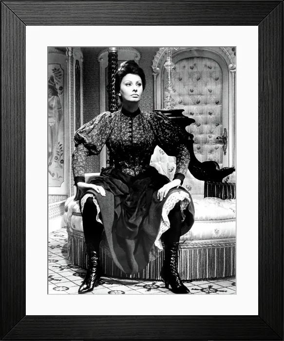 Framed Print : LADY L, Sophia Loren, 1966