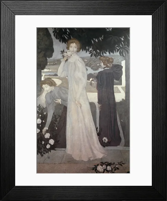 Framed Print : DENIS, Maurice (1870-1943). Portrait of Yvonne Lerolle. 1897. Symbolism. Les Nabis. Oil on canvas. FRANCE. Saint-Germain-en-Laye. Maurice Denis 'Le Prieure' Museum Framed Print : DENIS, Maurice (1870-1943). Portrait of Yvonne Lerolle. 1897. Symbolism. Les Nabis. Oil on canvas. FRANCE. Saint-Germain-en-Laye. Maurice Denis 'Le Prieure' Museum
