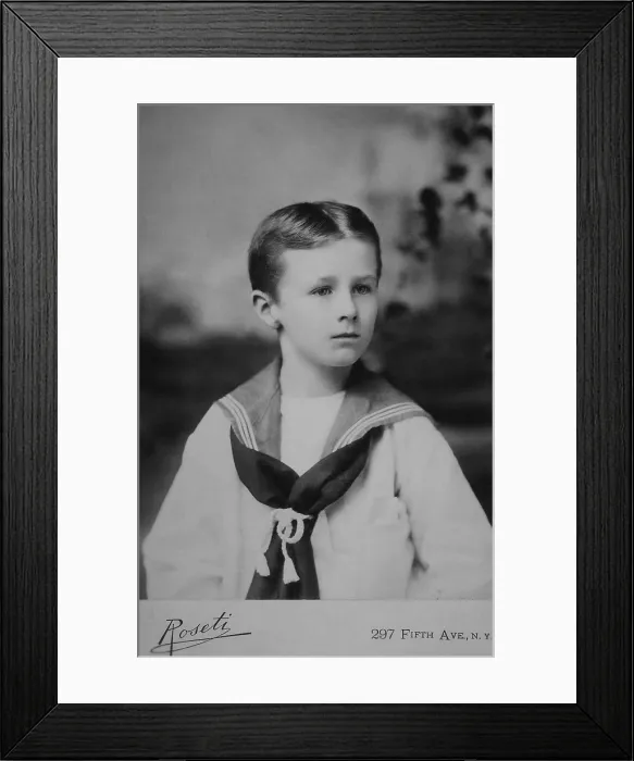 Framed Print : Franklin D. Roosevelt portrait in New York City at age seven. 1889. (BSLOC_2013_6_4) Framed Print : Franklin D. Roosevelt portrait in New York City at age seven. 1889. (BSLOC_2013_6_4)