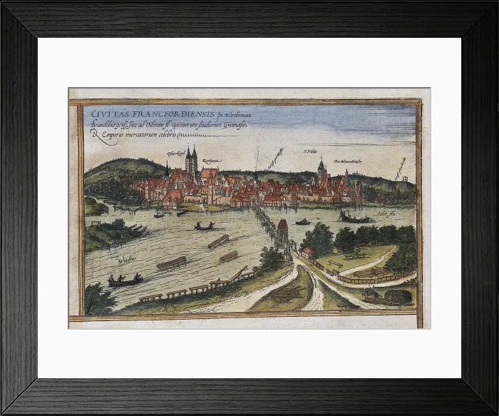 Framed Print : ORTELIUS, Abraham (1527-1598); BRAUN, George (1541-1622); HOGENBERG, Franz (1535-1590). Civitatis Orbis Terrarum (Theatrum orbis terrarum). 1572-1617