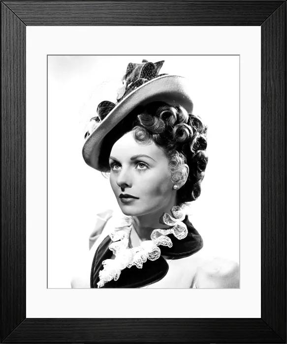 Framed Print : THE FAN, Jeanne Crain, 1949, TM and Copyright 20th Century-Fox Film Corp. All Rights Reserved