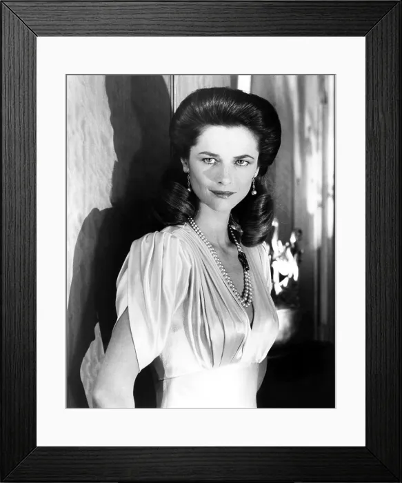 Framed Print : FAREWELL MY LOVELY, Charlotte Rampling, 1975