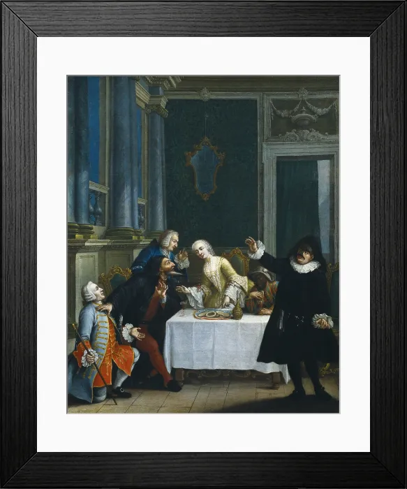 Framed Print : Longhi, Pietro, school of (second half 18th century). Apple snack. 2nd half 18th c. Oil on canvas. ITALY. Venice Framed Print : Longhi, Pietro, school of (second half 18th century). Apple snack. 2nd half 18th c. Oil on canvas. ITALY. Venice