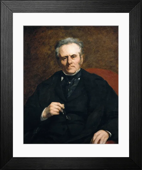 Framed Print : RENOIR, Pierre-Auguste (1841-1919). William Sisley. 1864. Father of painter Alfred Sisley. Impressionism. Oil on canvas. FRANCE. Paris. Musee d'Orsay (Orsay Museum) Framed Print : RENOIR, Pierre-Auguste (1841-1919). William Sisley. 1864. Father of painter Alfred Sisley. Impressionism. Oil on canvas. FRANCE. Paris. Musee d'Orsay (Orsay Museum)