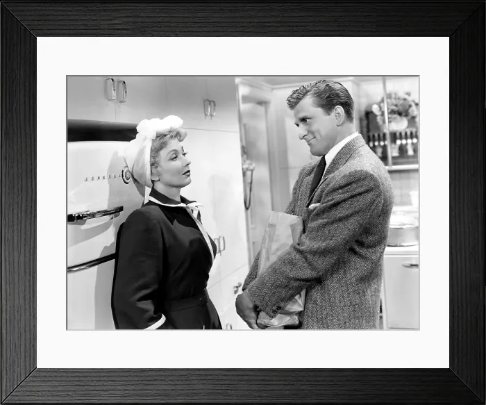 Framed Print : A LETTER TO THREE WIVES, Ann Sothern, Kirk Douglas, 1949. TM and Copyright (c) 20th Century-Fox Film Corp. All Rights Reserved Framed Print : A LETTER TO THREE WIVES, Ann Sothern, Kirk Douglas, 1949. TM and Copyright (c) 20th Century-Fox Film Corp. All Rights Reserved