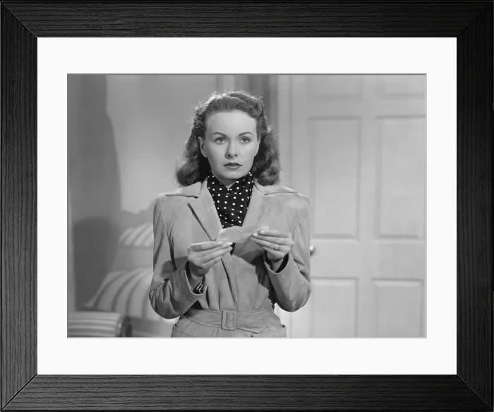 Framed Print : A LETTER TO THREE WIVES, Jeanne Crain, 1949, TM & Copyright 20th Century Fox Film Corp. / courtesy Everett Collection
