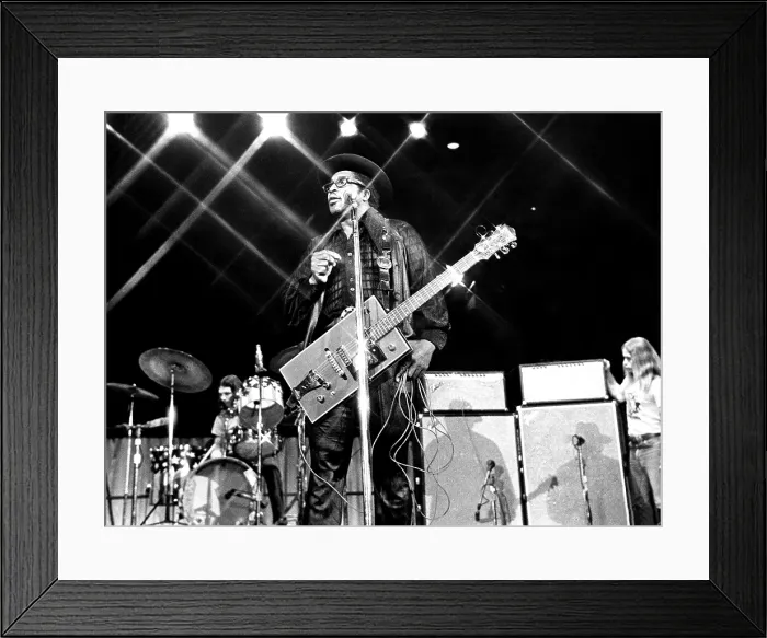 Framed Print : LET THE GOOD TIMES ROLL, Bo Diddley, 1973