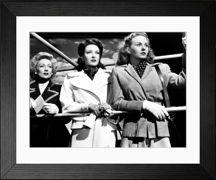 Framed Print : A LETTER TO THREE WIVES, Ann Sothern, Linda Darnell, Jeanne Crain, 1949, TM and Copyright (c) 20th Century-Fox Film Corp. All Rights Reserved