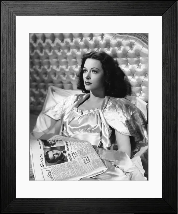 Framed Print : LET'S LIVE A LITTLE, Hedy Lamarr, 1948