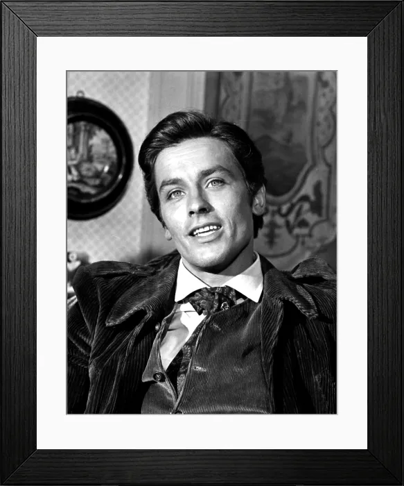 Framed Print : THE LEOPARD, (aka IL GATTOPARDO), Alain Delon, 1963, TM and Copyright (c) 20th Century-Fox Film Corp. All Rights Reserved Framed Print : THE LEOPARD, (aka IL GATTOPARDO), Alain Delon, 1963, TM and Copyright (c) 20th Century-Fox Film Corp. All Rights Reserved