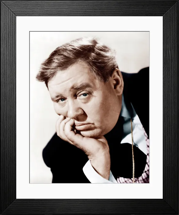 Framed Print : BECAUSE OF HIM, Charles Laughton, 1946