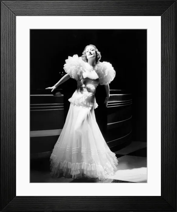 Framed Print : LETTY LYNTON, Joan Crawford, in a gown by Adrian, 1932 Framed Print : LETTY LYNTON, Joan Crawford, in a gown by Adrian, 1932