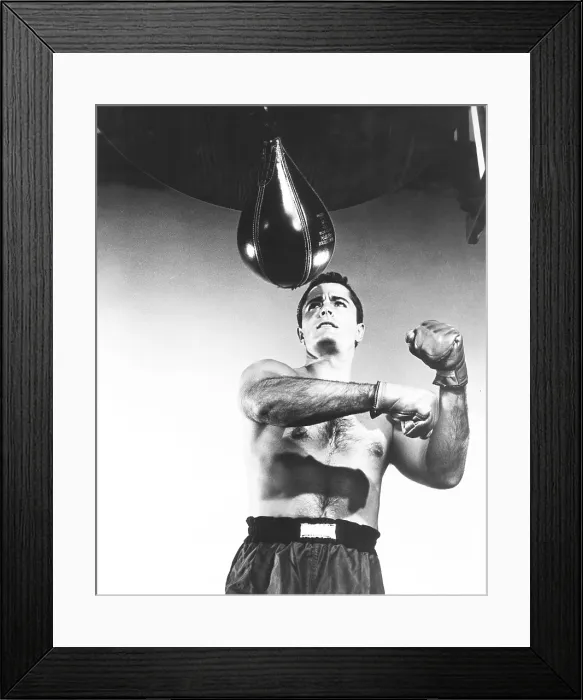 Framed Print : THE LEATHER SAINT, John Derek, 1956