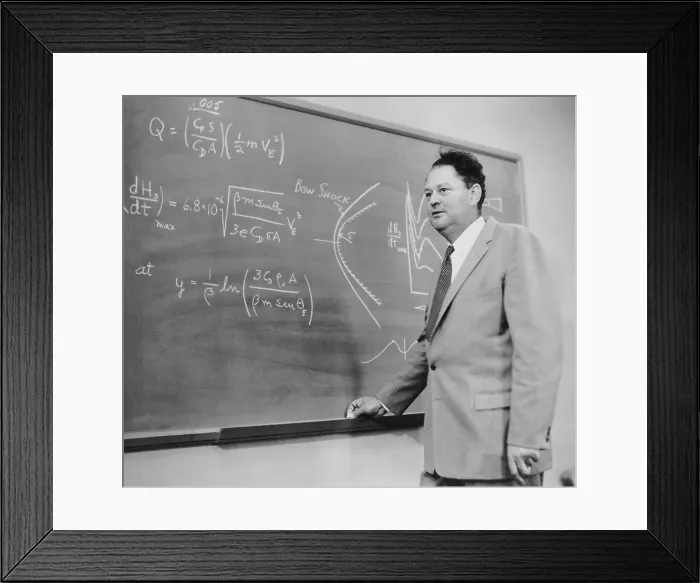 Framed Print : Harry Julian Allen (1910-1977), aeronautical engineer