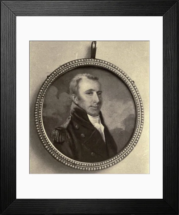 Framed Print : Tobias Lear, ca. 1780s Framed Print : Tobias Lear, ca. 1780s