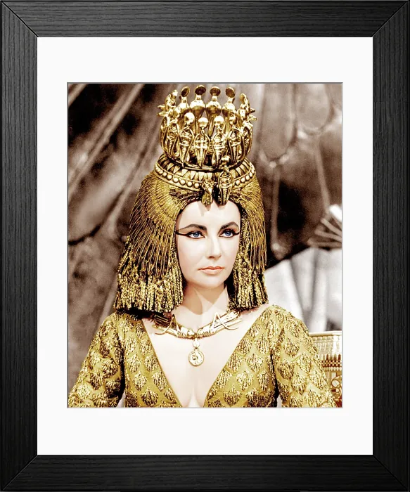 Framed Print : CLEOPATRA, Elizabeth Taylor, 1963. TM & Copyright 20th Century Fox Film Corporation / courtesy Everett Collection
