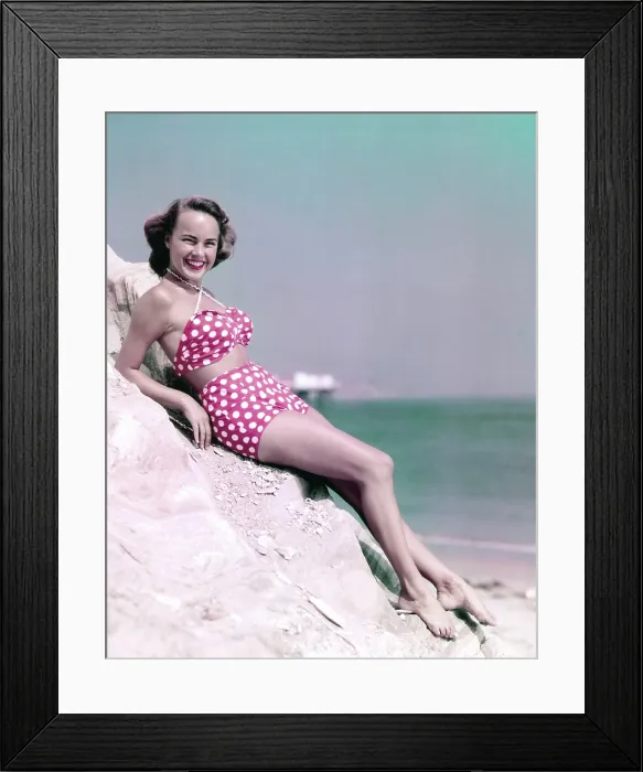 Framed Print : BENEATH THE 12-MILE REEF, Terry Moore, 1953, TM & Copyright 20th Century Fox Film Corp. / courtesy Everett Collection Framed Print : BENEATH THE 12-MILE REEF, Terry Moore, 1953, TM & Copyright 20th Century Fox Film Corp. / courtesy Everett Collection