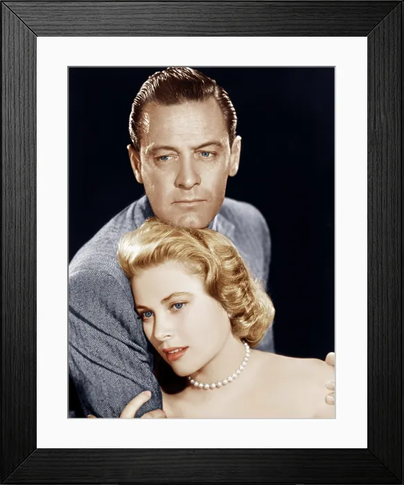 Framed Print : THE COUNTRY GIRL, from left: William Holden, Grace Kelly, 1954 Framed Print : THE COUNTRY GIRL, from left: William Holden, Grace Kelly, 1954