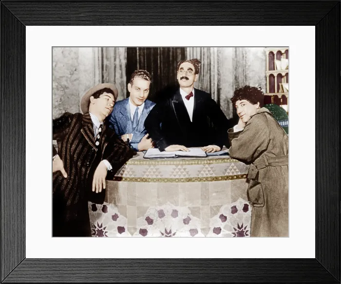 Framed Print : THE COCOANUTS, from left: Chico Marx, Zeppo Marx, Groucho Marx, Harpo Marx, 1929 Framed Print : THE COCOANUTS, from left: Chico Marx, Zeppo Marx, Groucho Marx, Harpo Marx, 1929