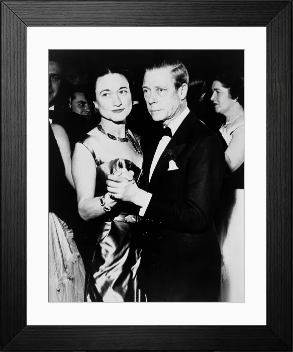 Framed Print : The Duke and Duchess of Windsor at the assembly ball in the Hotel Sherry-Netherland. 1950 Framed Print : The Duke and Duchess of Windsor at the assembly ball in the Hotel Sherry-Netherland. 1950