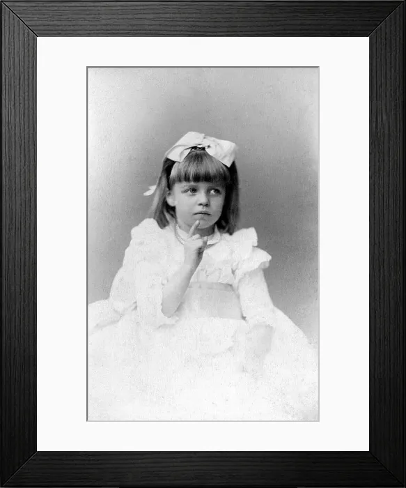 Framed Print : Eleanor Roosevelt's at the age of five. She was the daughter of Elliott Roosevelt the younger brother of Theodore. 1889 Framed Print : Eleanor Roosevelt's at the age of five. She was the daughter of Elliott Roosevelt the younger brother of Theodore. 1889
