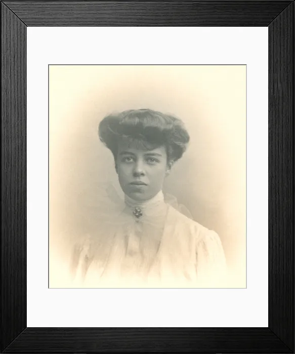 Framed Print : Eleanor Roosevelt's coming out portrait taken when she was 18 years old. On Dec 14 1902 she was presented to society at a debutante ball at the Waldorf Astoria. Hotel Framed Print : Eleanor Roosevelt's coming out portrait taken when she was 18 years old. On Dec 14 1902 she was presented to society at a debutante ball at the Waldorf Astoria. Hotel