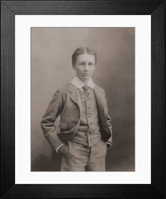 Framed Print : Franklin Roosevelt, New York. Ca. 1905 Framed Print : Franklin Roosevelt, New York. Ca. 1905