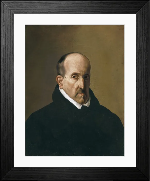 Framed Print : VELAZQUEZ, Diego Rodriguez de Silva (1599-1660). Don Luis de Gongora. ca. 1622. Baroque art. Oil on canvas. SPAIN. Madrid. Prado Museum Framed Print : VELAZQUEZ, Diego Rodriguez de Silva (1599-1660). Don Luis de Gongora. ca. 1622. Baroque art. Oil on canvas. SPAIN. Madrid. Prado Museum