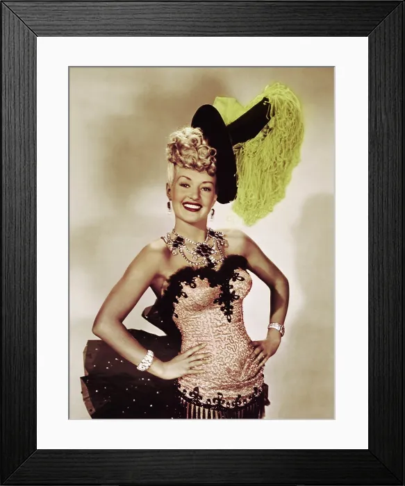 Framed Print : CONEY ISLAND, Betty Grable, 1943, TM & Copyright 20th Century Fox Film Corp. / courtesy Everett Collection