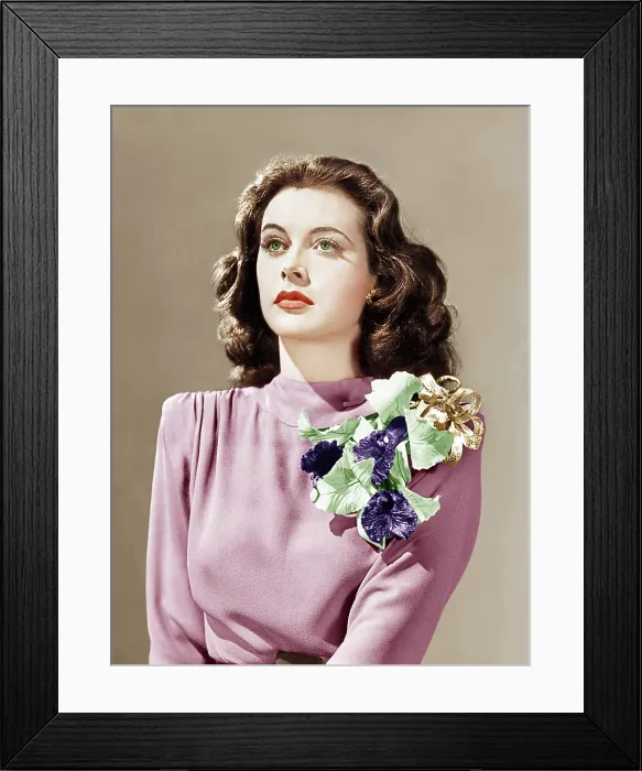 Framed Print : COME LIVE WITH ME, Hedy Lamarr, 1941