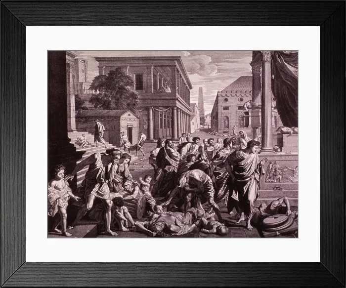 Framed Print : THE PLAGUE OF ASHDOD or EPIDEMIC AMONG THE PHILISTINES Framed Print : THE PLAGUE OF ASHDOD or EPIDEMIC AMONG THE PHILISTINES