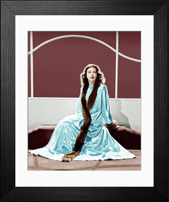 Framed Print : COME LIVE WITH ME, Hedy Lamarr, portrait by Eric Carpenter, 1941 Framed Print : COME LIVE WITH ME, Hedy Lamarr, portrait by Eric Carpenter, 1941