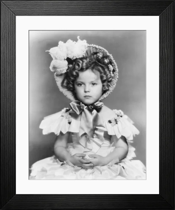 Framed Print : THE LITTLE COLONEL, Shirley Temple, 1935, TM and copyright Film Corp. All Rights Reserved / Courtesy Everett Collection