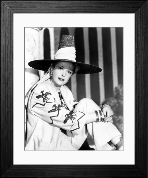 Framed Print : MASQUERADE IN MEXICO, Natalie Schafer, 1945 Framed Print : MASQUERADE IN MEXICO, Natalie Schafer, 1945