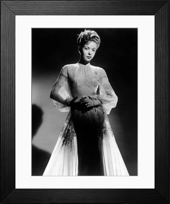 Framed Print : LIFE BEGINS AT EIGHT-THIRTY, Ida Lupino, 1942, TM and Copyright 20th Century Fox Film Corp. All rights reserved, Courtesy: Everett Collection