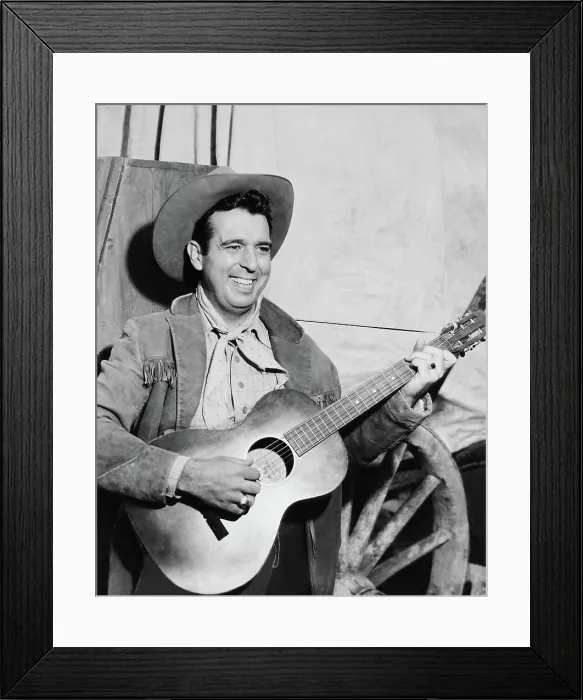 Framed Print : MAN IN THE SADDLE, Tennessee Ernie Ford, 1951 Framed Print : MAN IN THE SADDLE, Tennessee Ernie Ford, 1951