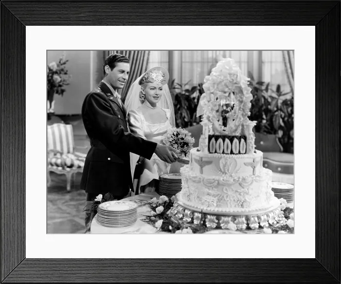Framed Print : MARRIAGE IS A PRIVATE AFFAIR, from left: John Hodiak, Lana Turner, 1944