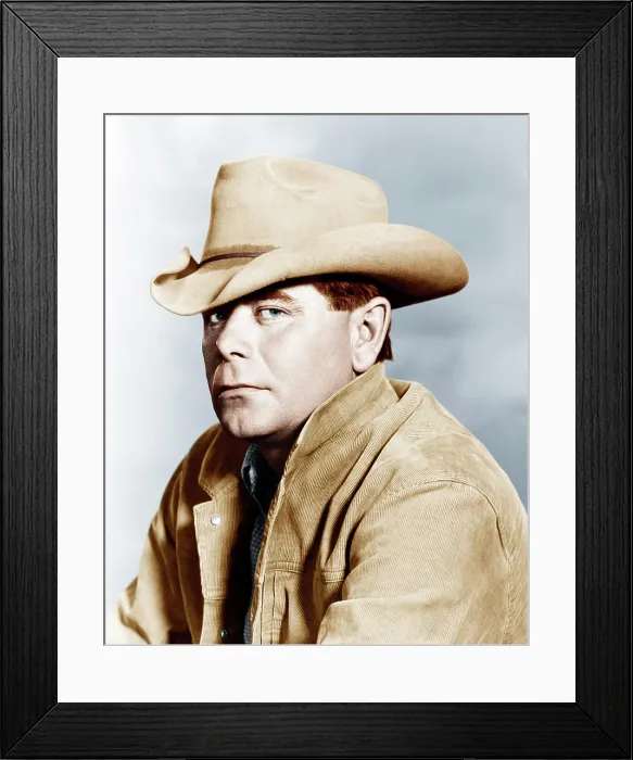 Framed Print : COWBOY, Glenn Ford, 1958