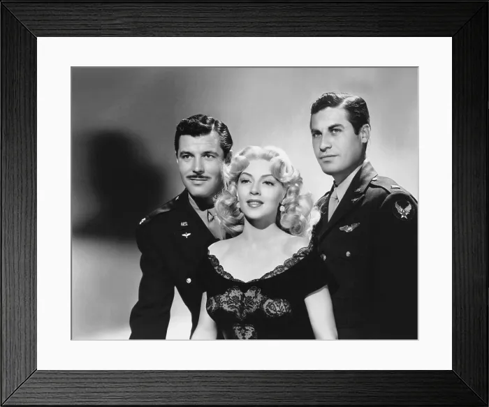 Framed Print : MARRIAGE IS A PRIVATE AFFAIR, from lrft: James Craig, Lana Turner, John Hodiak, 1944