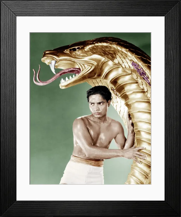 Framed Print : COBRA WOMAN, Sabu, 1944