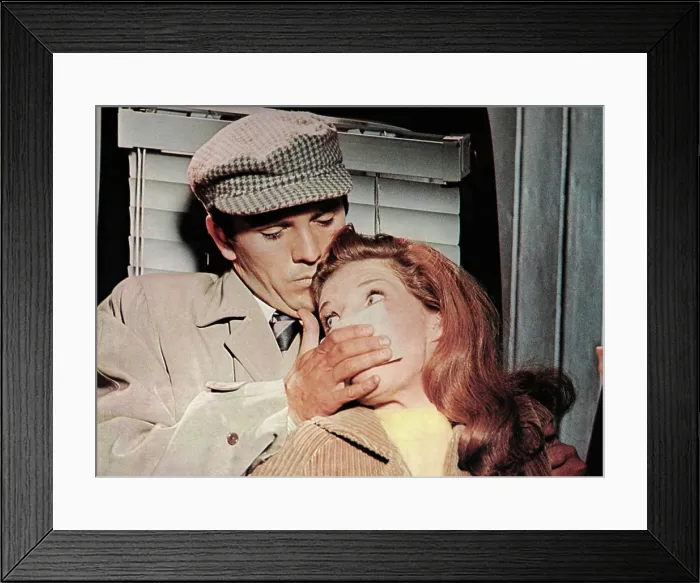 Framed Print : THE COLLECTOR, from left: Terence Stamp, Samantha Eggar, 1965