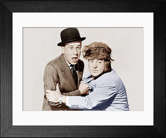 Framed Print : COMIN ROUND THE MOUNTAIN, from left: Bud Abbott, Lou Costello, [aka Abbott and Costello], 1951
