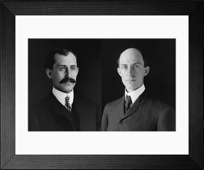 Framed Print : Orville and Wilber Wright in 1905. DIG-ppprs-00658-00680