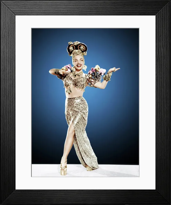 Framed Print : COPACABANA, Carmen Miranda, 1947 Framed Print : COPACABANA, Carmen Miranda, 1947