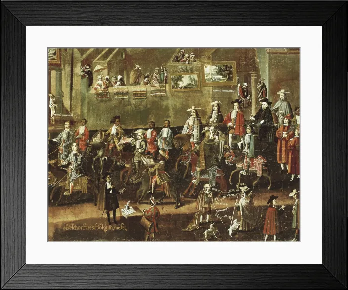 Framed Print : MORCILLO RUBIO DE AUnON, Diego (1642-1730). Priest, colonial administrator and viceroy of Peru (1720). Priest and colonial governor