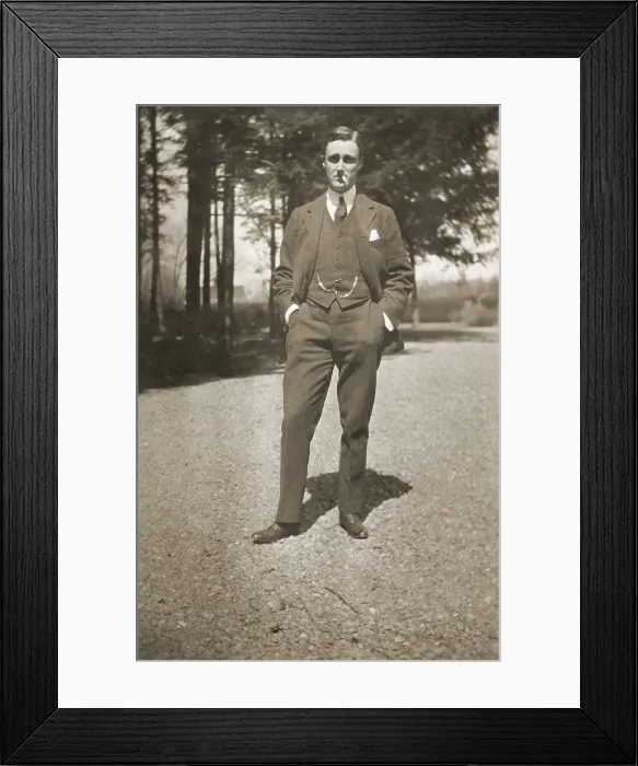 Framed Print : Franklin Roosevelt portrait at age 12 years Framed Print : Franklin Roosevelt portrait at age 12 years