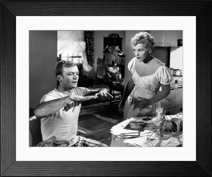 Framed Print : THE MARRYING KIND, Aldo Ray, Judy Holliday, 1952