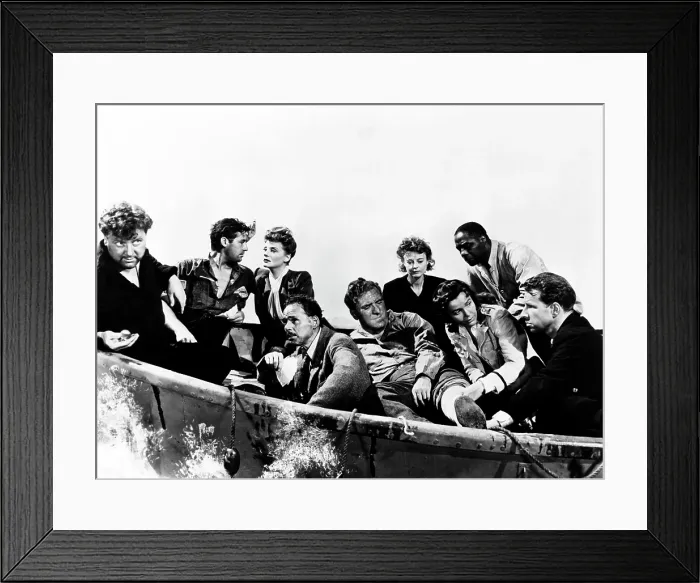Framed Print : LIFEBOAT, Walter Slezak, John Hodiak, Tallulah Bankhead, Henry Hull, William Bendix, Heather Angel, Mary Anderson, Canade Lee, Hume Cronyn, 1944 Framed Print : LIFEBOAT, Walter Slezak, John Hodiak, Tallulah Bankhead, Henry Hull, William Bendix, Heather Angel, Mary Anderson, Canade Lee, Hume Cronyn, 1944