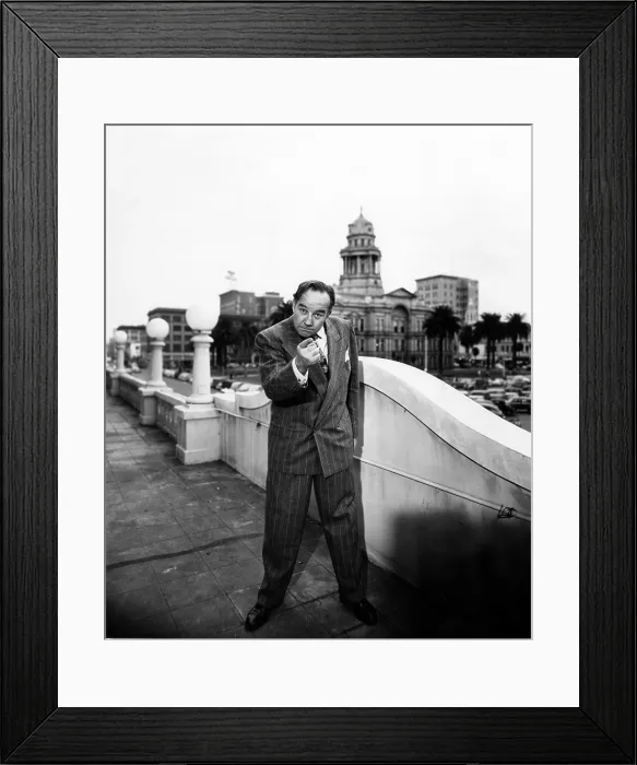 Framed Print : ALL THE KING'S MEN, Broderick Crawford, 1949